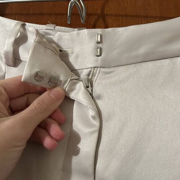 Aritzia Cream Wide Leg Pants - Picture 8 of 13